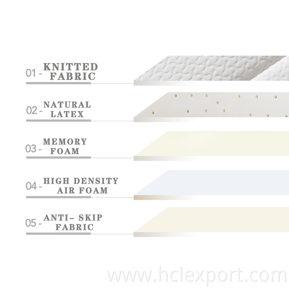 sleep well Quality single double full king royal luxury high density mattresses swirl gel memory rebonded foam mattress